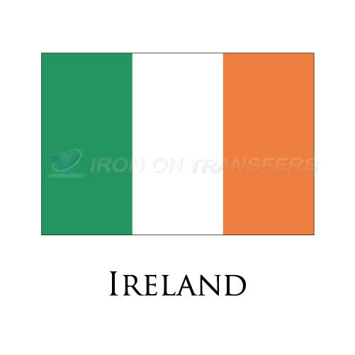 Ireland flag Iron-on Stickers (Heat Transfers)NO.1898